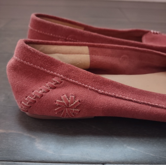 Jack Rogers Millie Suede Slip On Moccasins - Picture 5 of 14